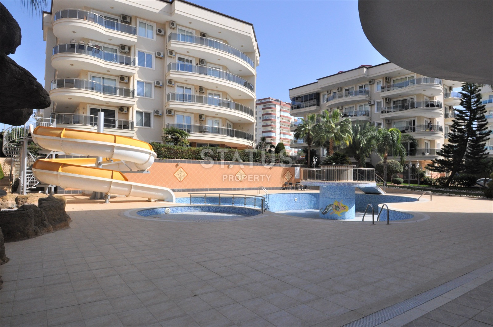 Уютная квартира 2+1 в элитном комплексе, 110 м2. Тосмур, Алания. фото 9