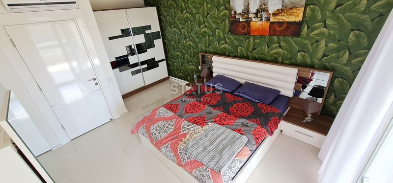 Меблированный дуплекс 3+1 с видом на море и природу, 280 м2. Каргыджак, Алания. фото 10