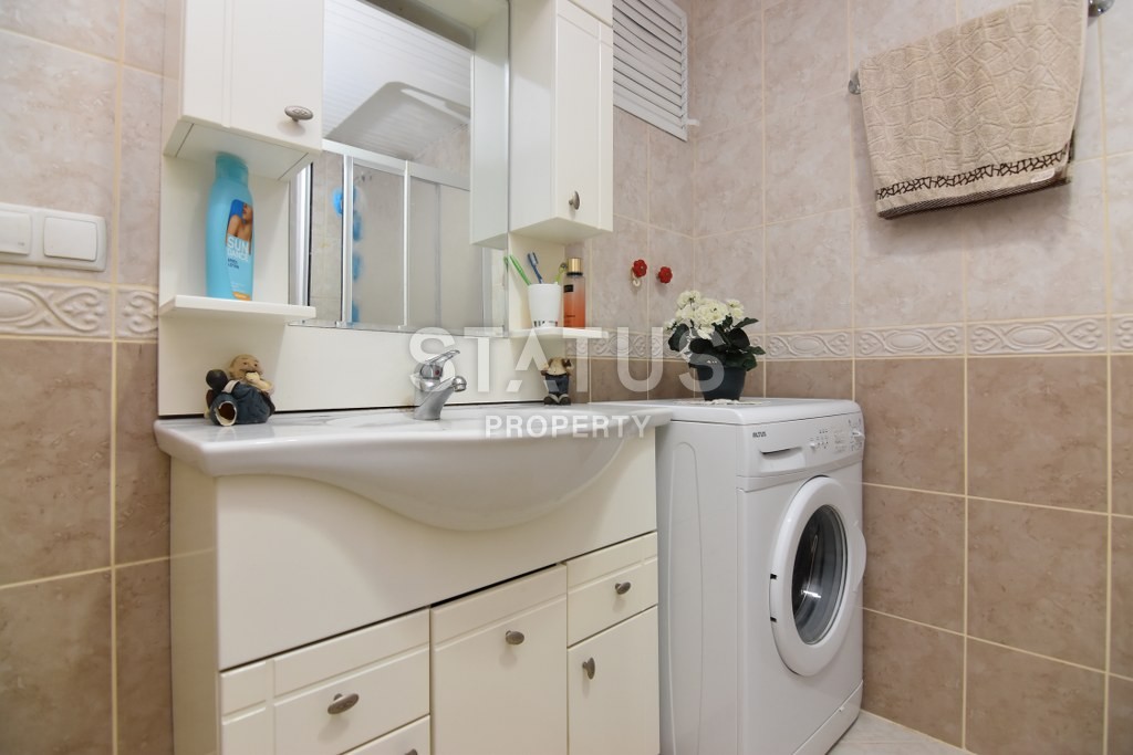 Трехкомнатные апартаменты в Махмутларе, Алания, хорошая мебель, недалеко от моря, 120 м2 фото 14