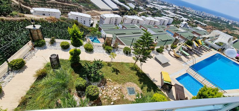 Меблированный дуплекс 3+1 с видом на море и природу, 280 м2. Каргыджак, Алания. фото 35