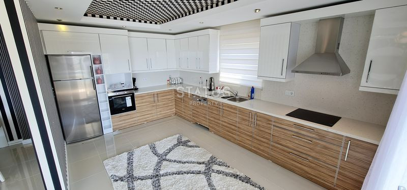 Меблированный дуплекс 3+1 с видом на море и природу, 280 м2. Каргыджак, Алания. фото 38