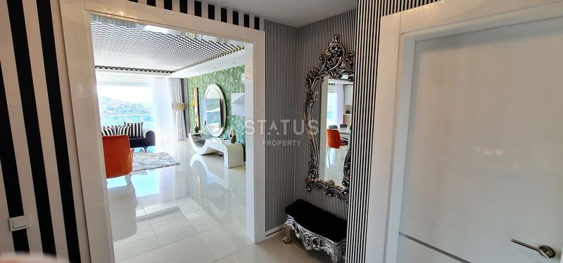 Меблированный дуплекс 3+1 с видом на море и природу, 280 м2. Каргыджак, Алания. фото 40