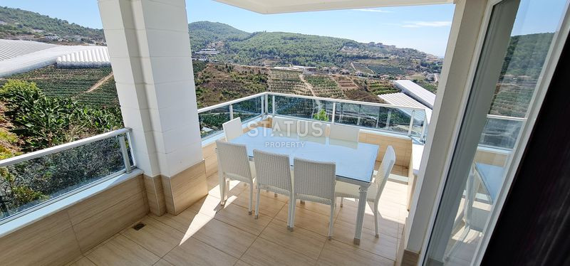 Меблированный дуплекс 3+1 с видом на море и природу, 280 м2. Каргыджак, Алания. фото 41