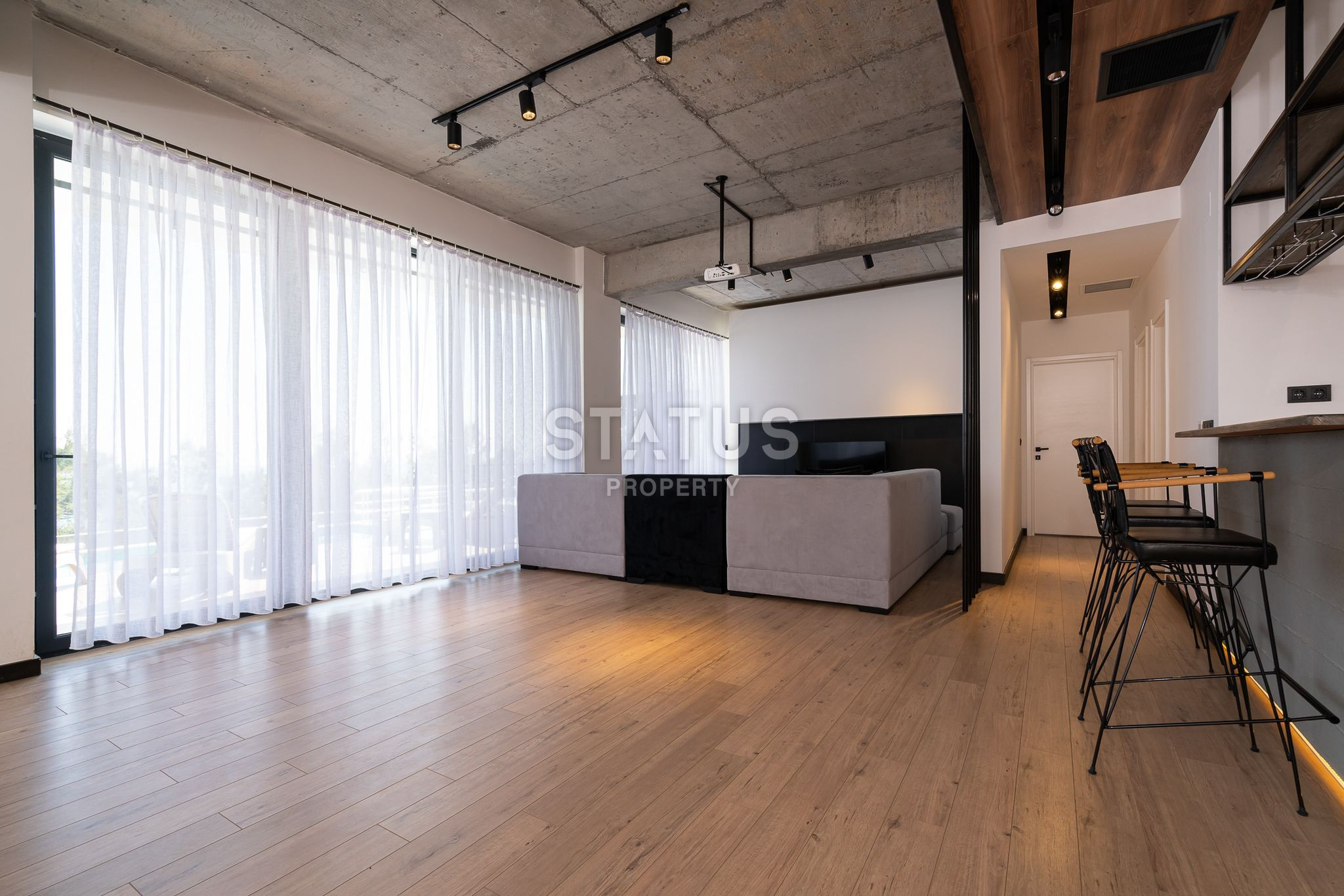 Designer detached 6+2 layout villa in Incekum beach area, 375 sq.m. фото 25