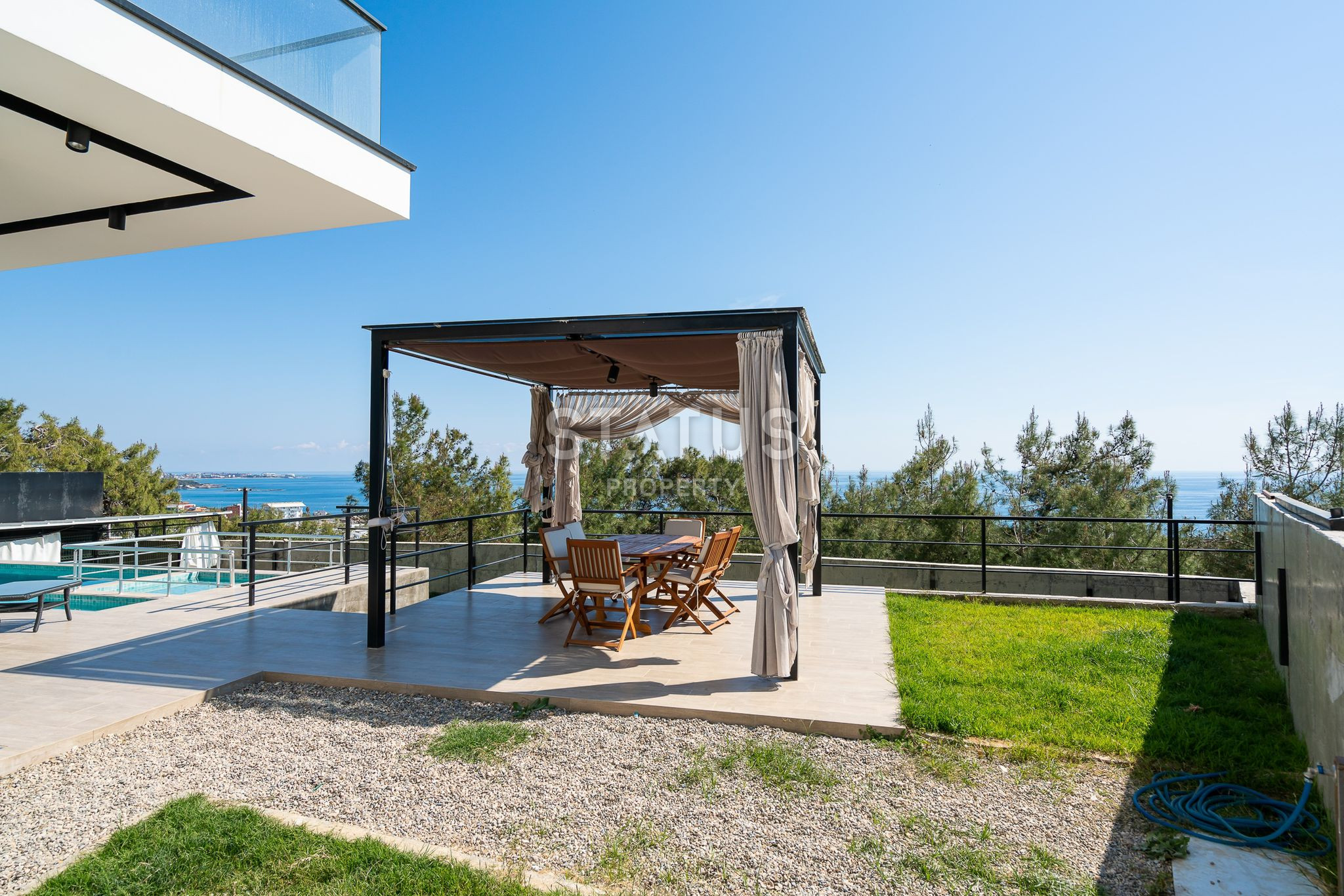 Designer detached 6+2 layout villa in Incekum beach area, 375 sq.m. фото 31