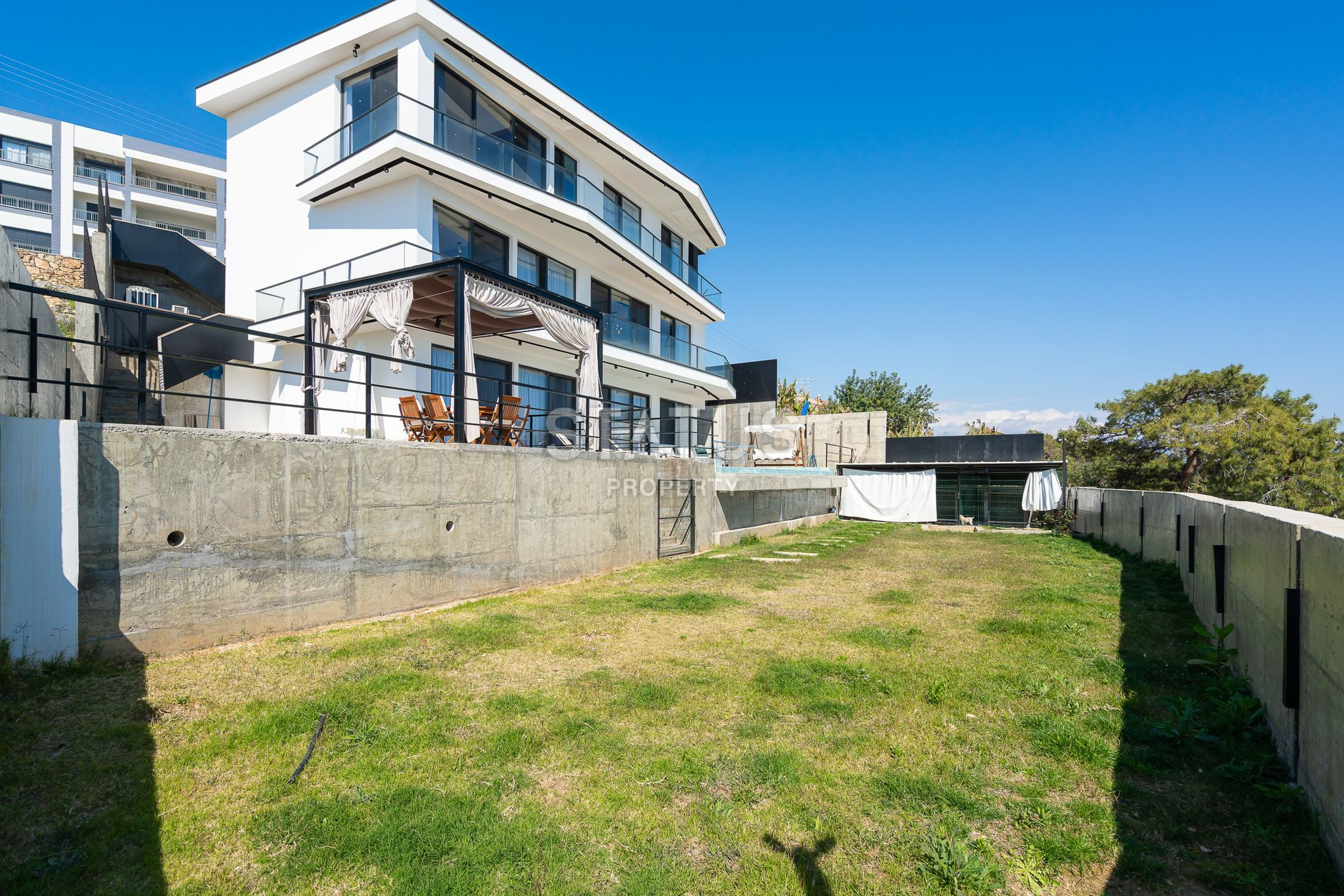 Designer detached 6+2 layout villa in Incekum beach area, 375 sq.m. фото 33