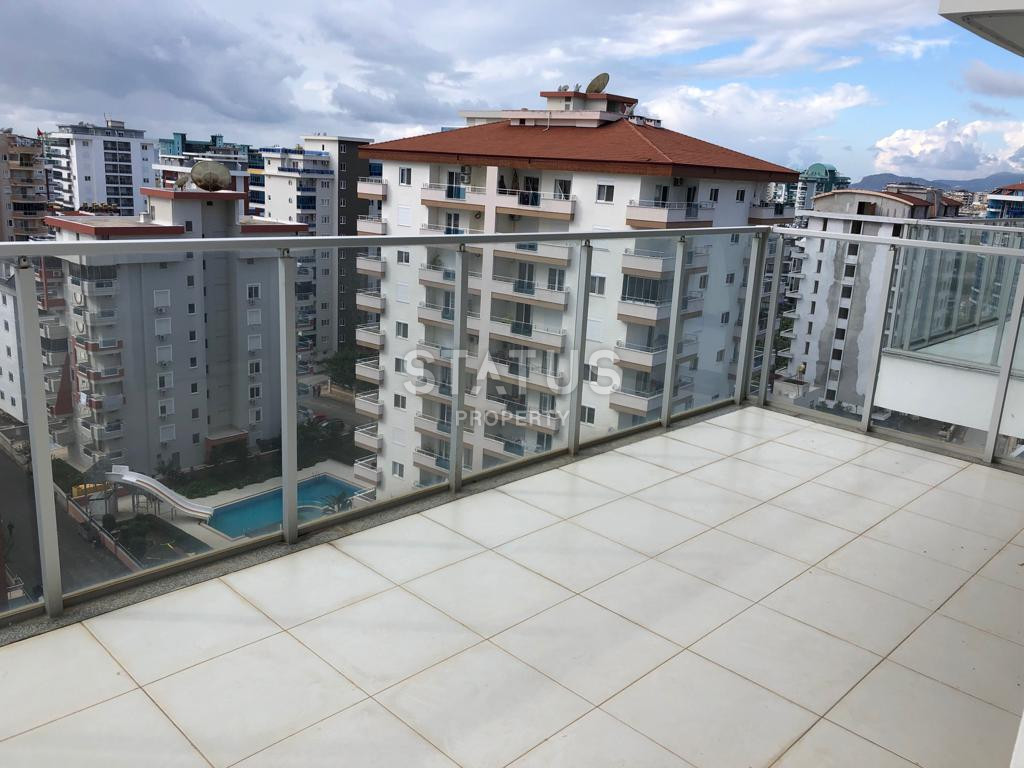 Трехкомнатная квартира без мебели в 600 метрах от моря в Махмутларе, 105м.кв фото 12