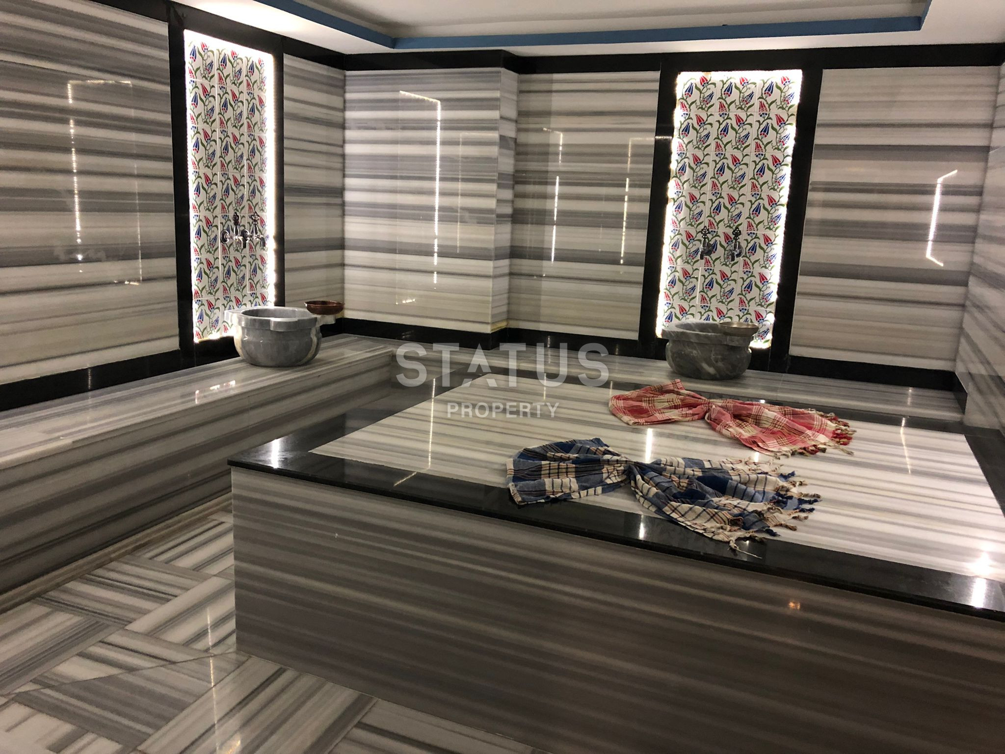 Трехкомнатная квартира без мебели в 600 метрах от моря в Махмутларе, 105м.кв фото 21