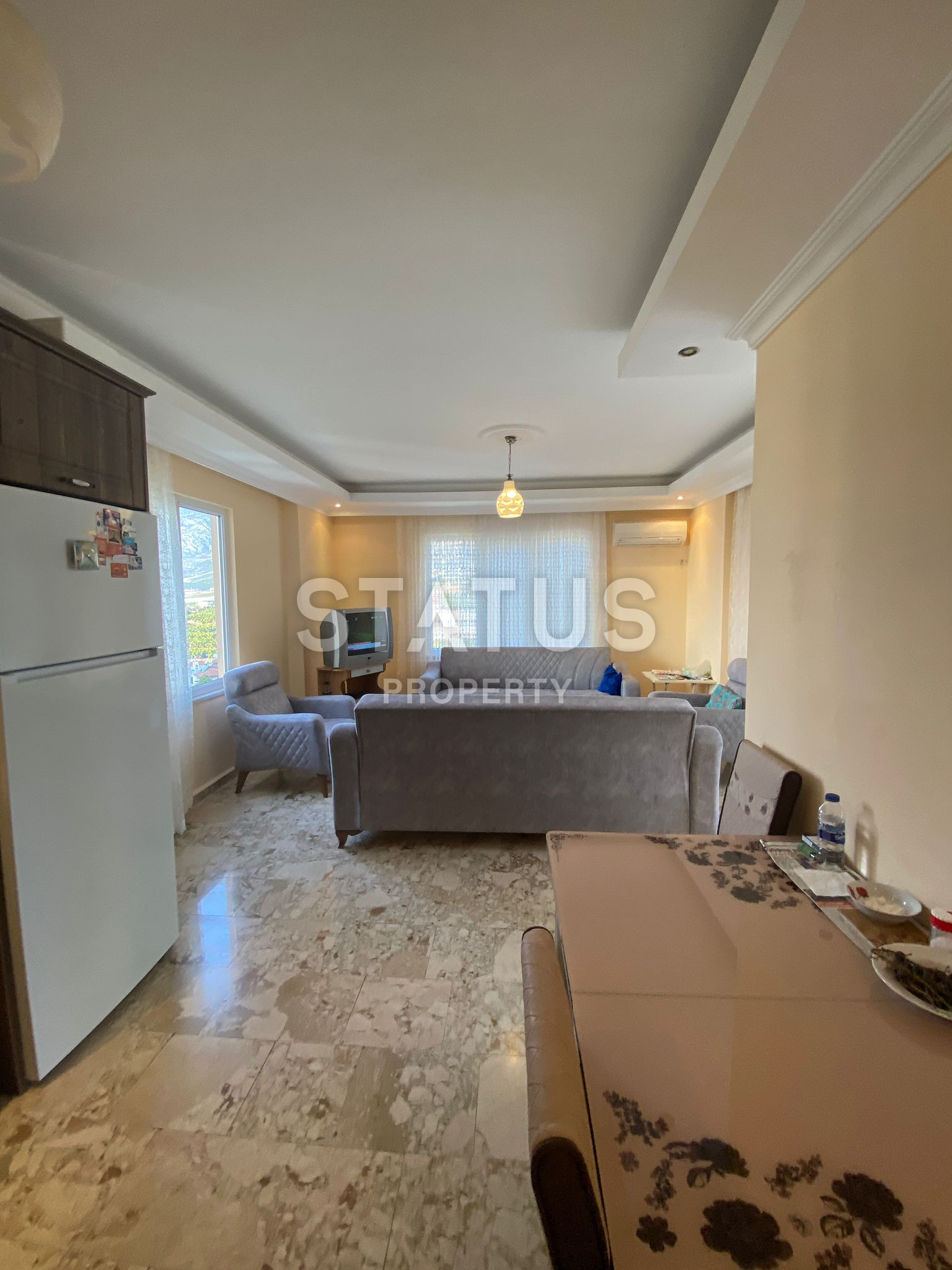 Мебелированая квартира 2+1 с видом на горы, 110 кв.м. фото 12