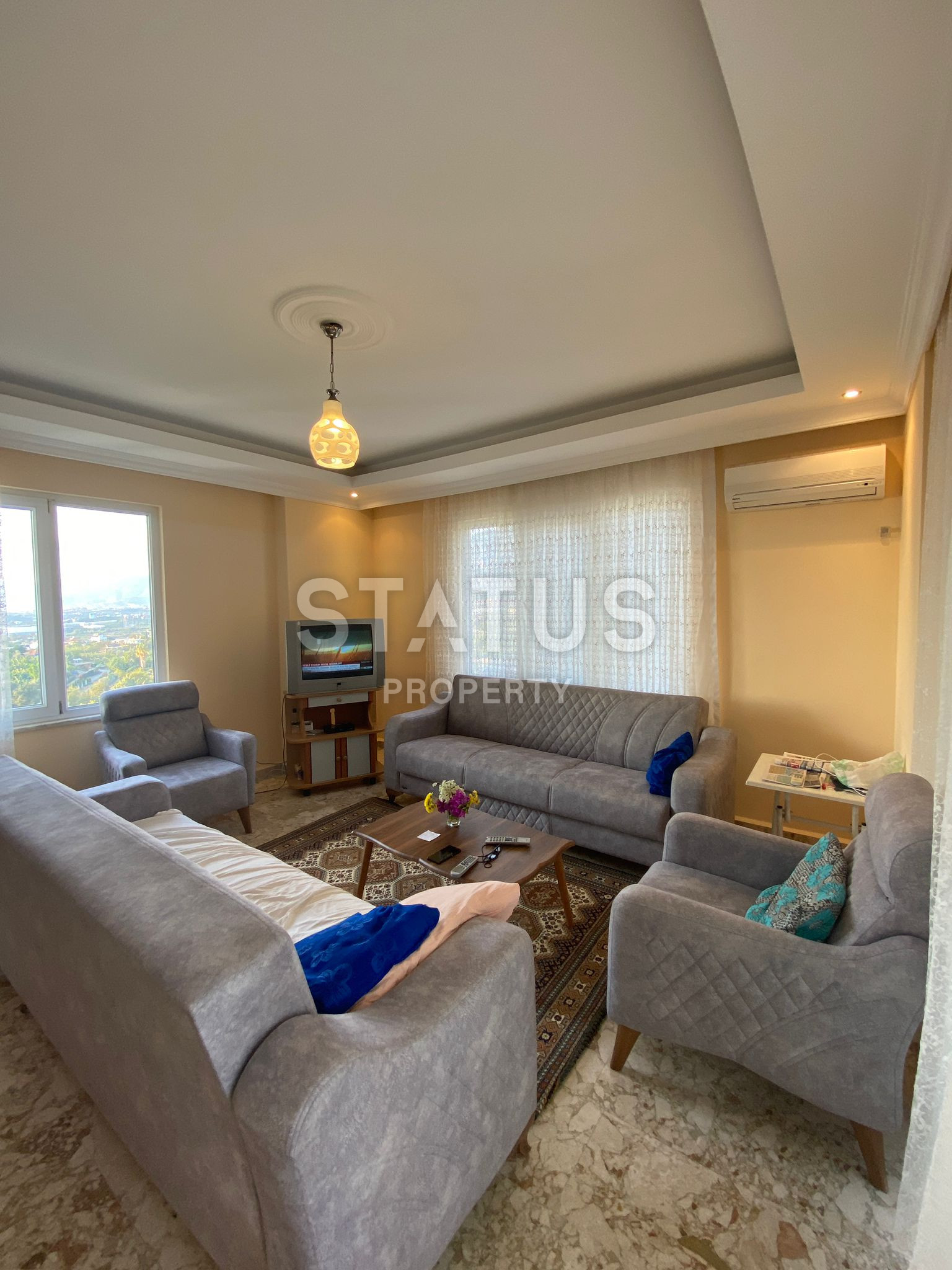 Мебелированая квартира 2+1 с видом на горы, 110 кв.м. фото 17