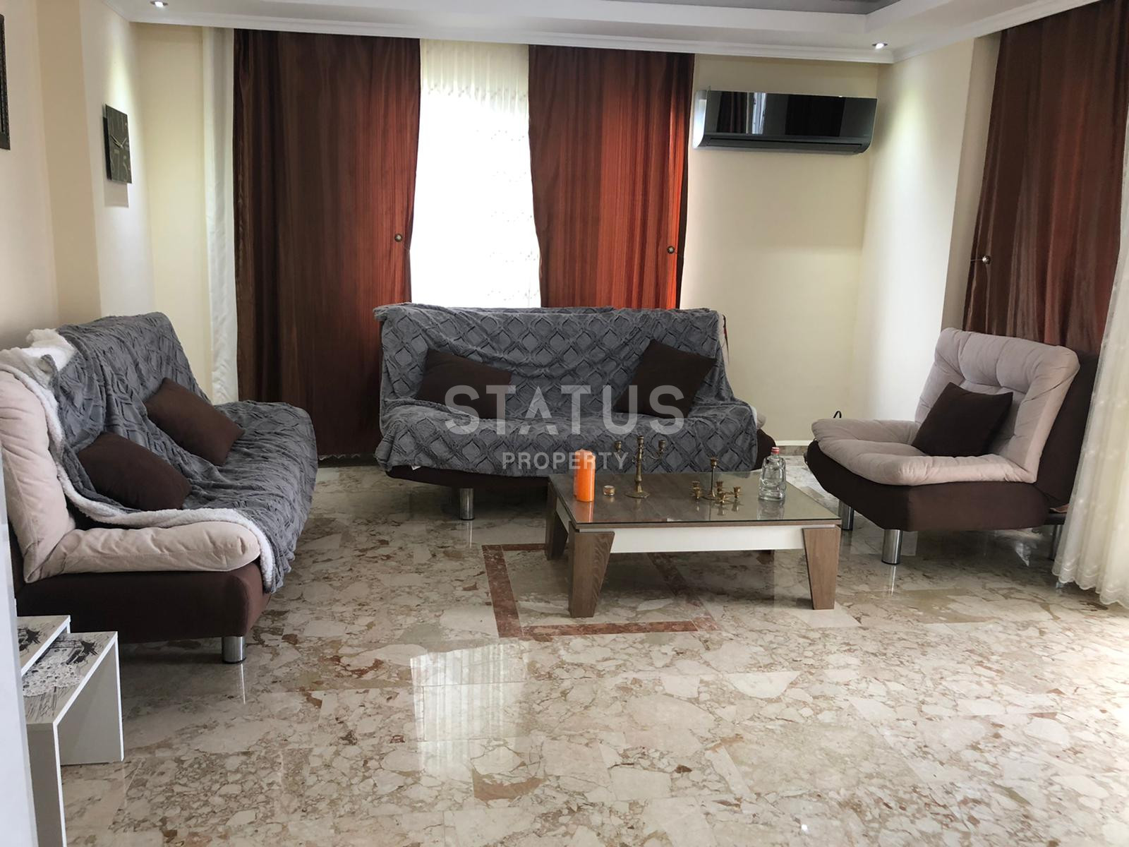 Квартира 2+1 с видом на горы и море, вдали от суеты и шума. 105 м2 фото 4