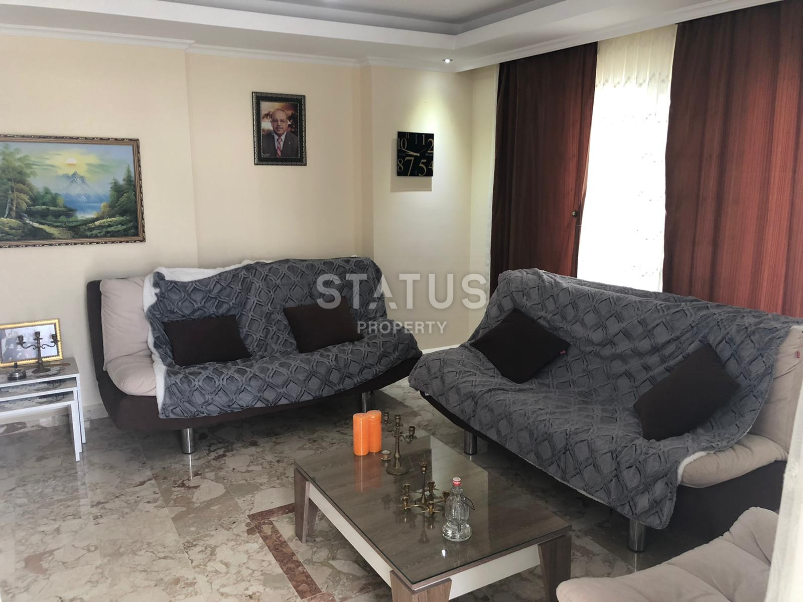 Квартира 2+1 с видом на горы и море, вдали от суеты и шума. 105 м2 фото 8