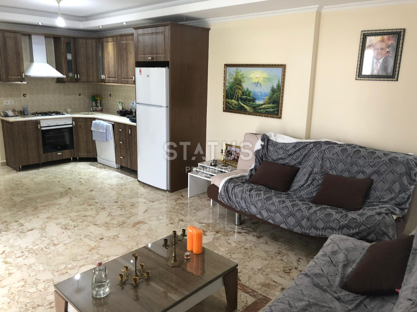 Квартира 2+1 с видом на горы и море, вдали от суеты и шума. 105 м2 фото 13