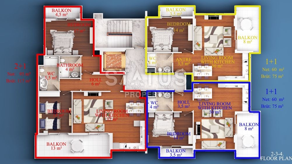 Выгодный инвестиционный проект в центре района Махмутлар фото 11