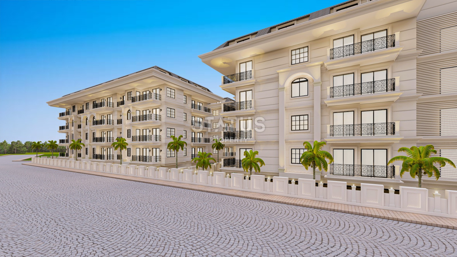 Эксклюзивный, инвестиционный проект на стадии котлована в центре Алании, апартаменты 1+1, пентхаусы 2+1, 51 м² - 116 м² фото 11