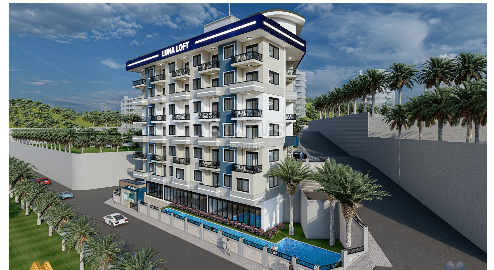 Новый элитный комплекс с отличной локацией в Махмутларе, 50-147 м.кв фото 3