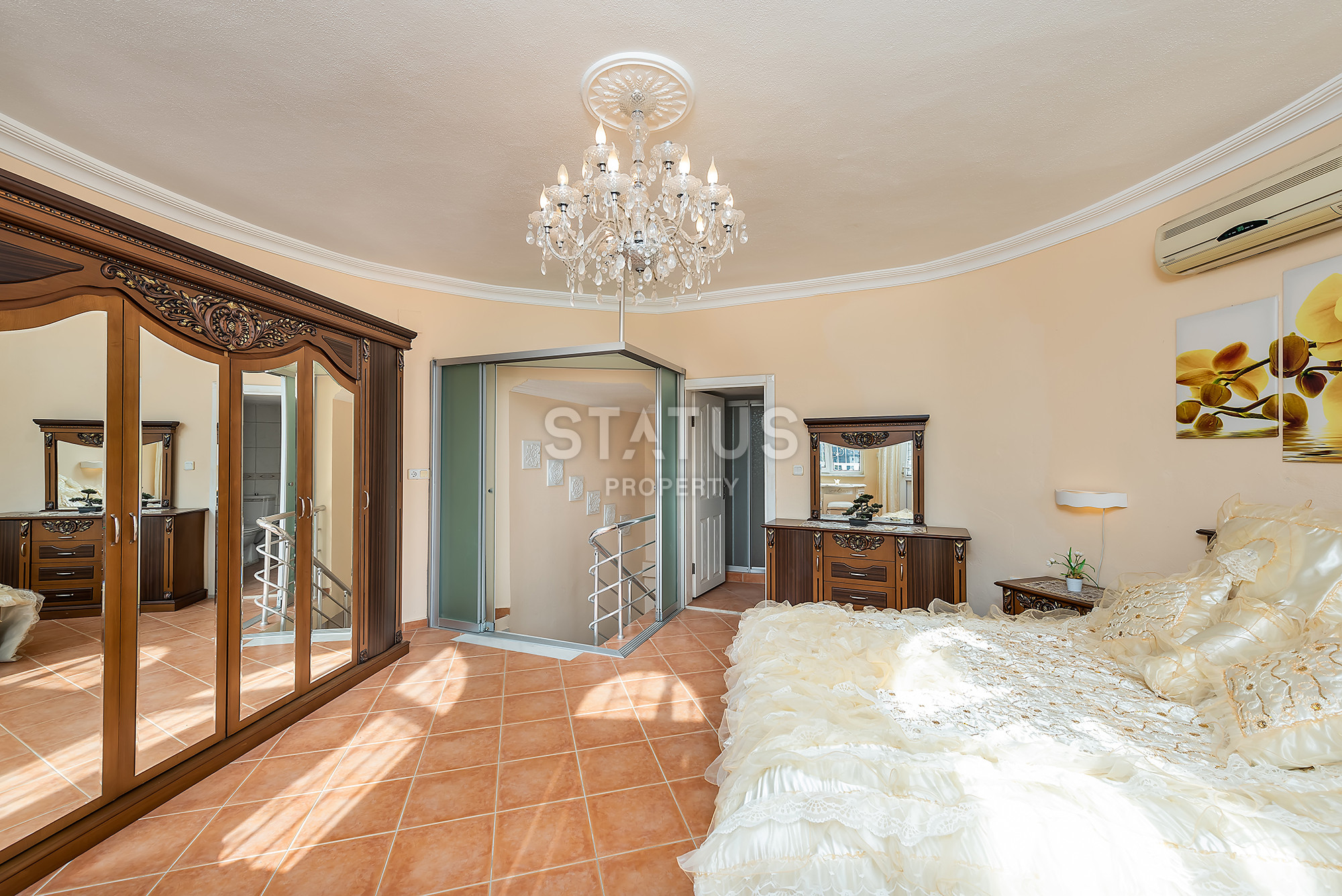 Уютная вилла с камином 3+1 в районе Авсаллар, 160м2 фото 9