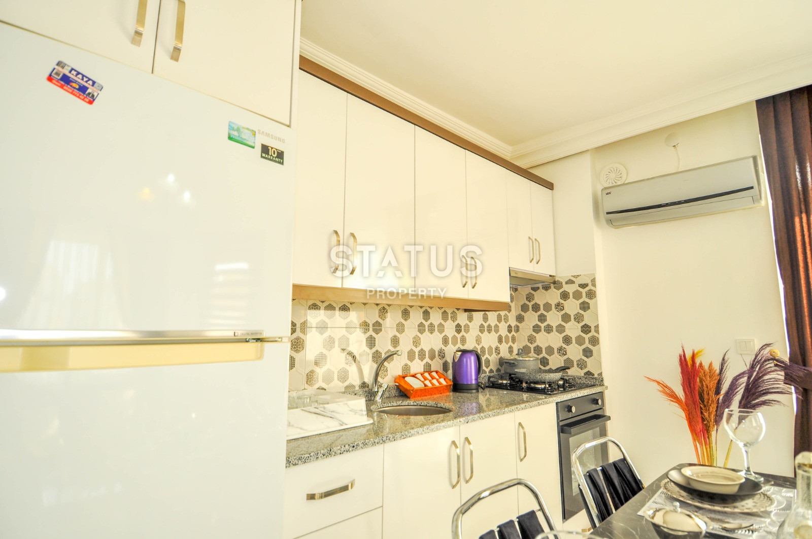 Apartment 2+1 furnished 150 meters from the sea in Mahmutlar, 120 sq.m. фото 4