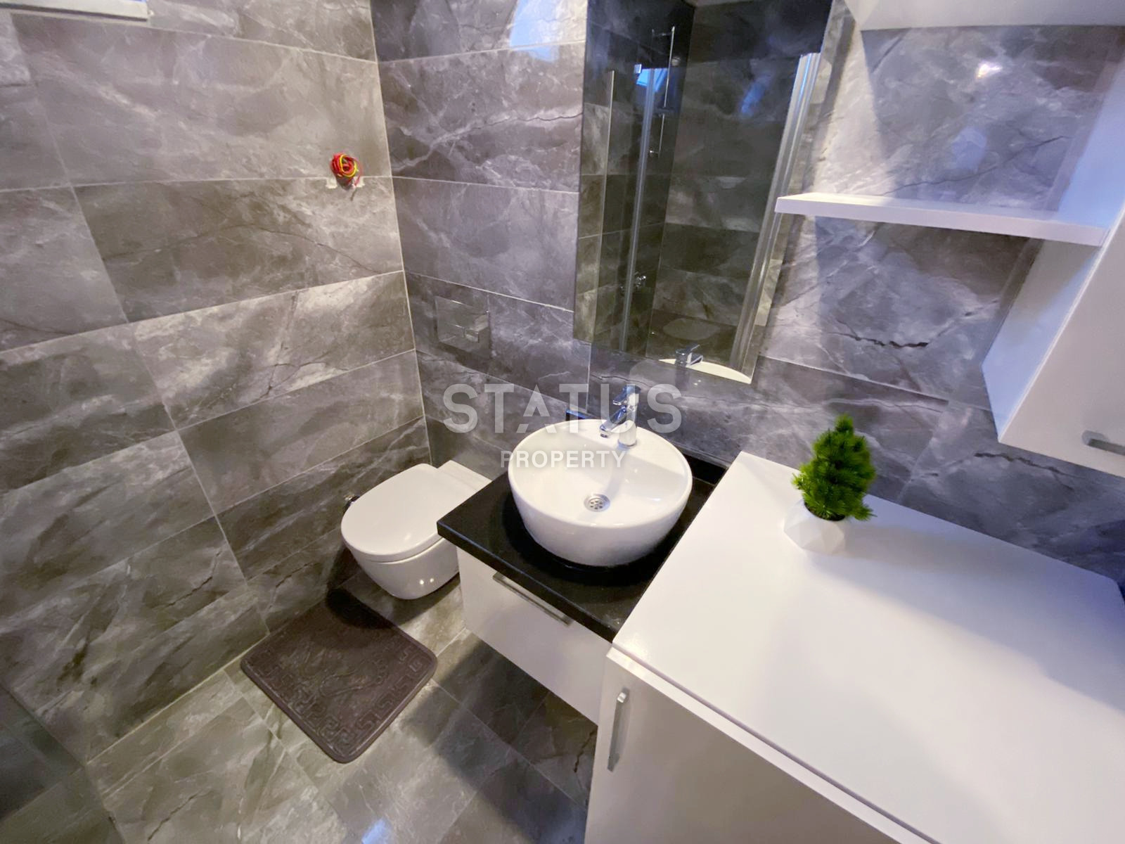 Апартаменты с мебелью 1+1 в районе Махмутлар, 60 м2 фото 9