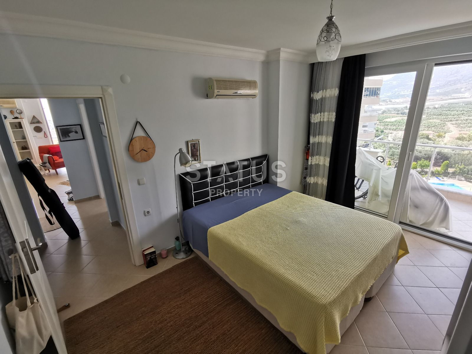 View three-room apartment in Mahmutlar with furniture and appliances, 120m2 фото 13