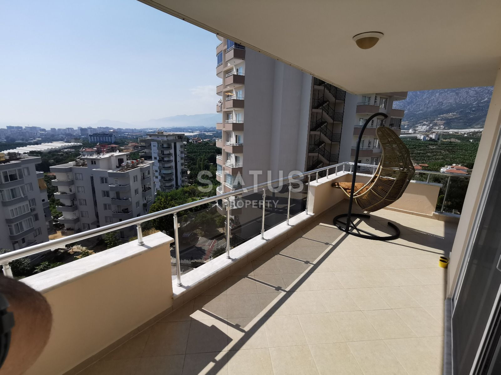 View three-room apartment in Mahmutlar with furniture and appliances, 120m2 фото 16
