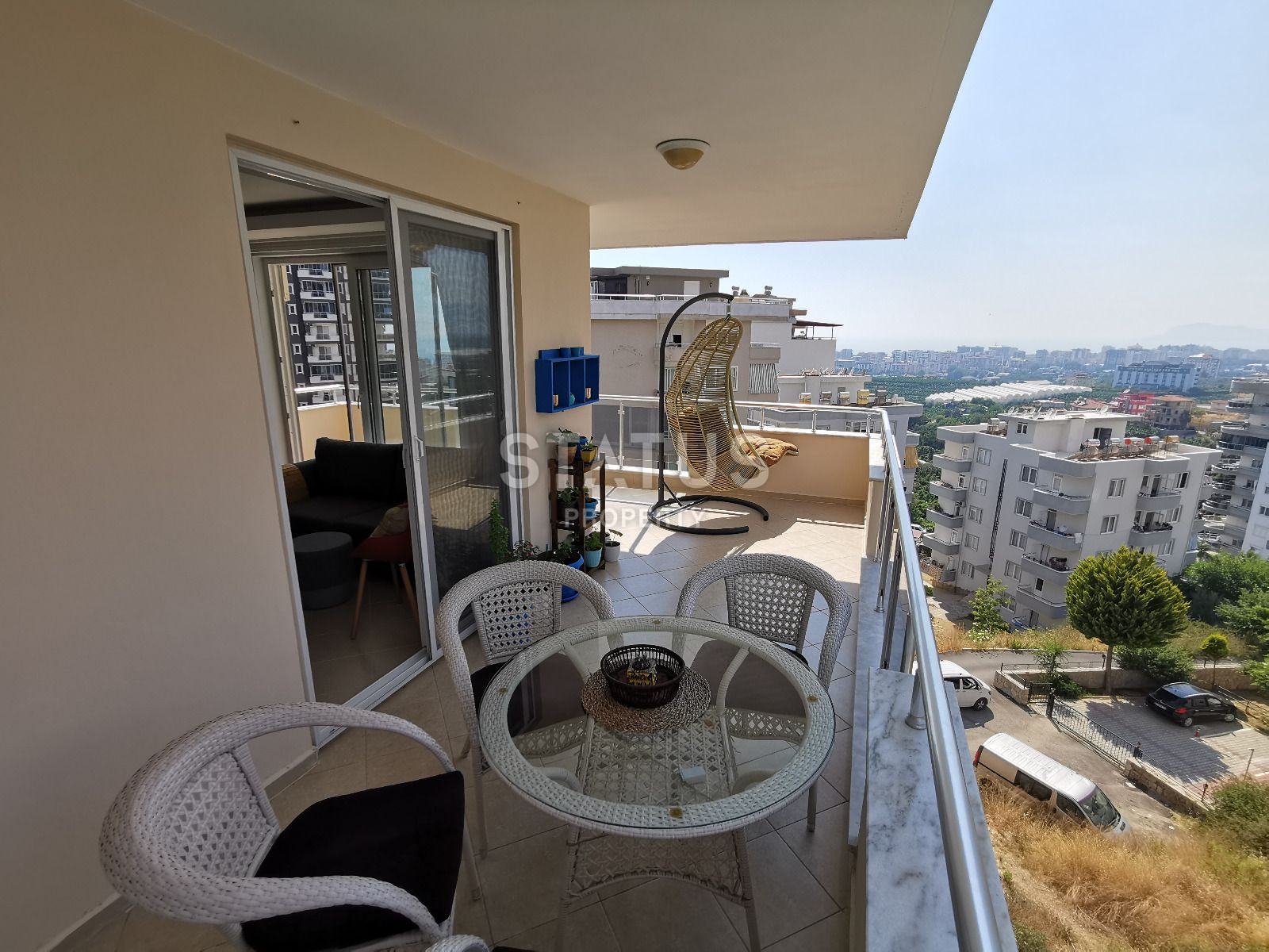 View three-room apartment in Mahmutlar with furniture and appliances, 120m2 фото 18