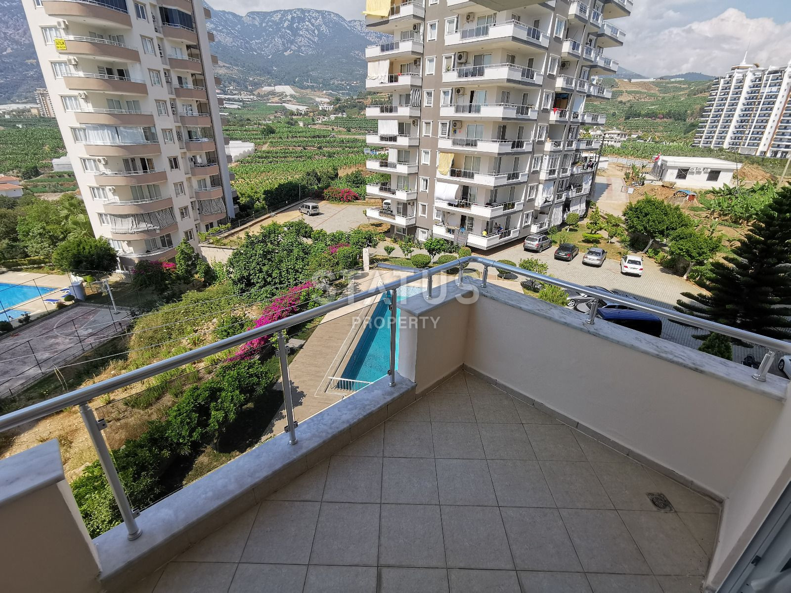 View three-room apartment in Mahmutlar with furniture and appliances, 120m2 фото 20