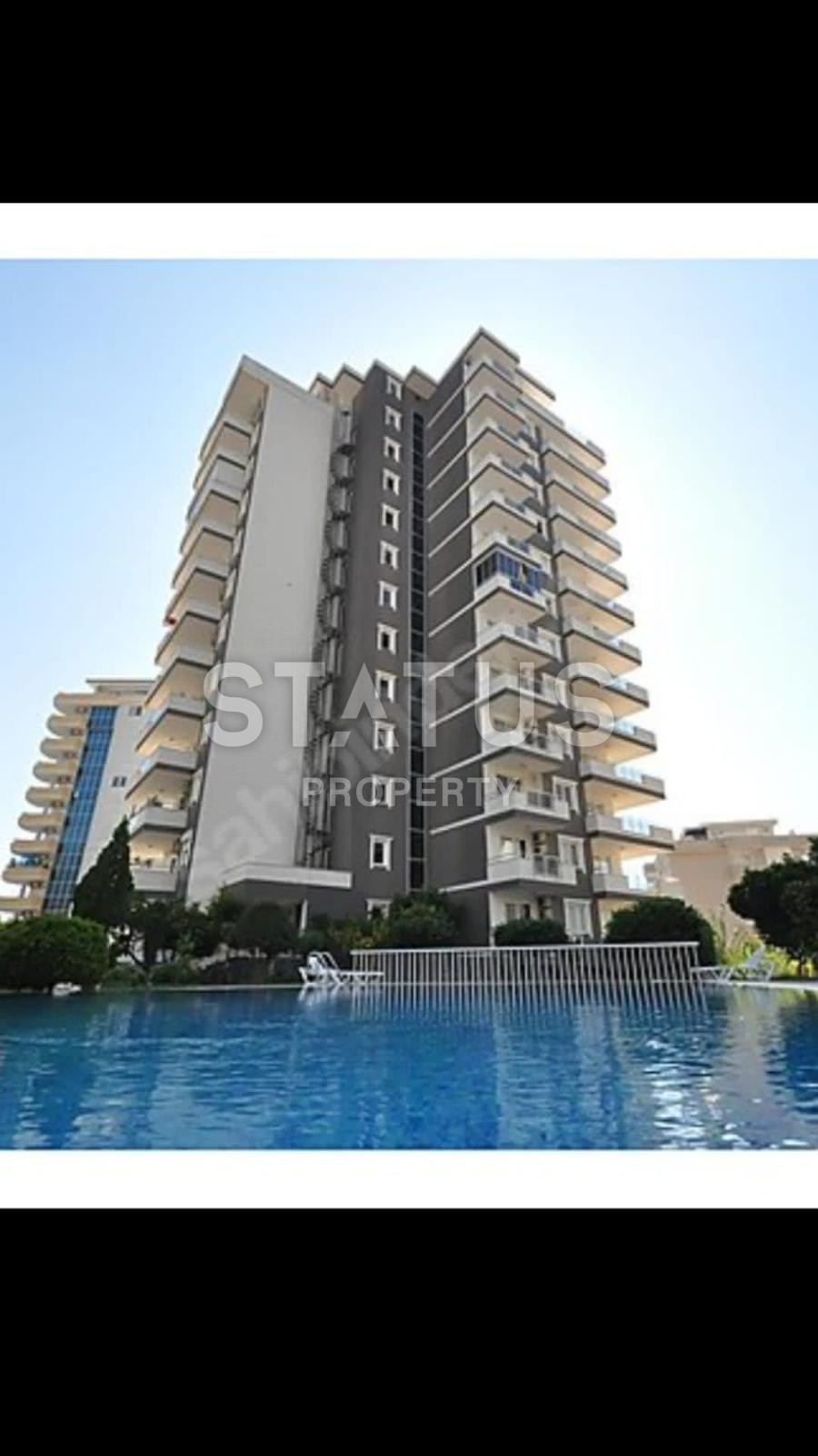 View three-room apartment in Mahmutlar with furniture and appliances, 120m2 фото 23