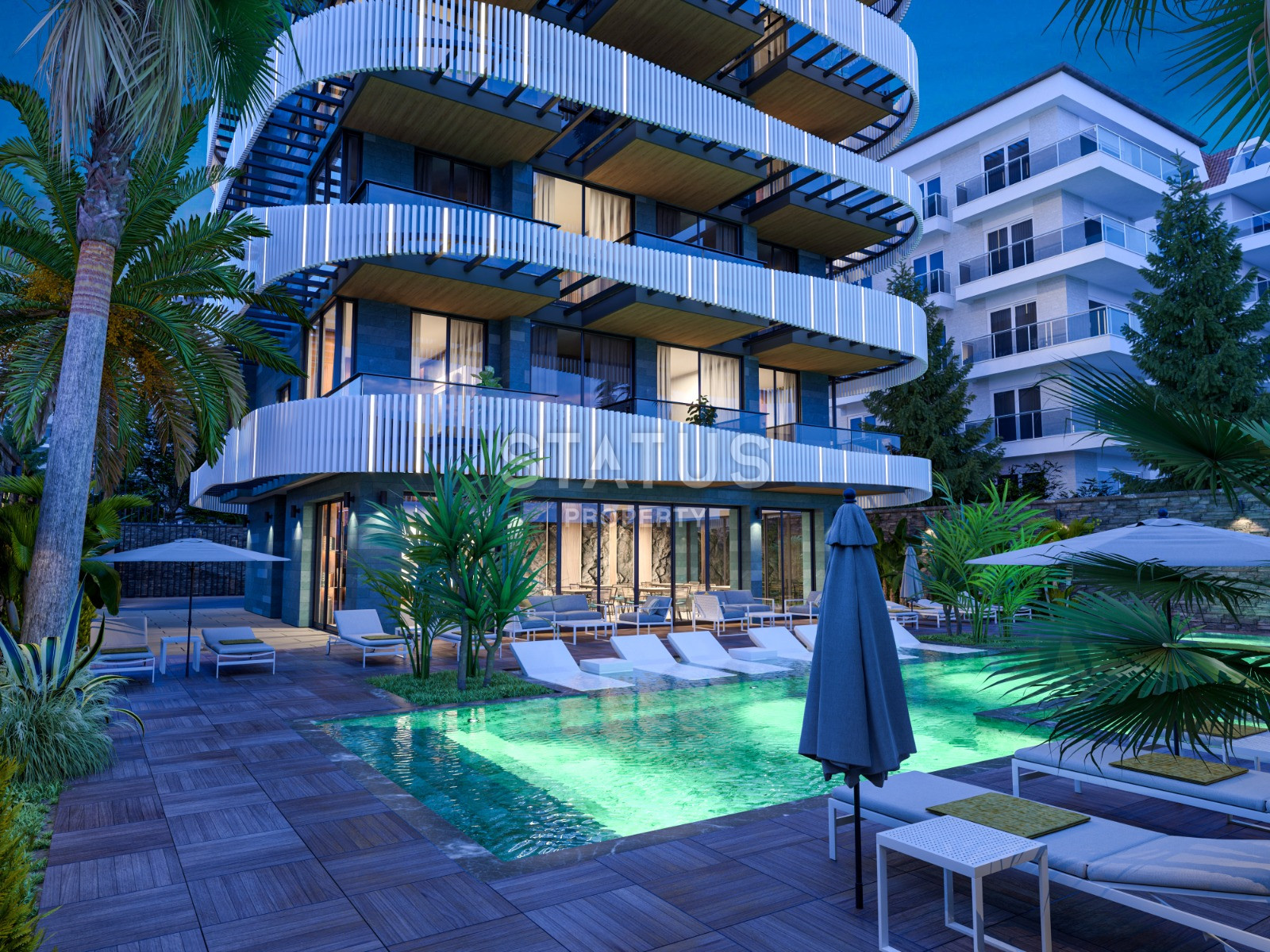 Elite class project by the sea in Kestel. Apartments from 48 to 211 m2. фото 4