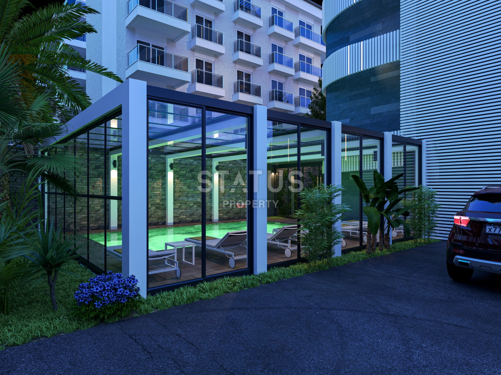 Elite class project by the sea in Kestel. Apartments from 48 to 211 m2. фото 9