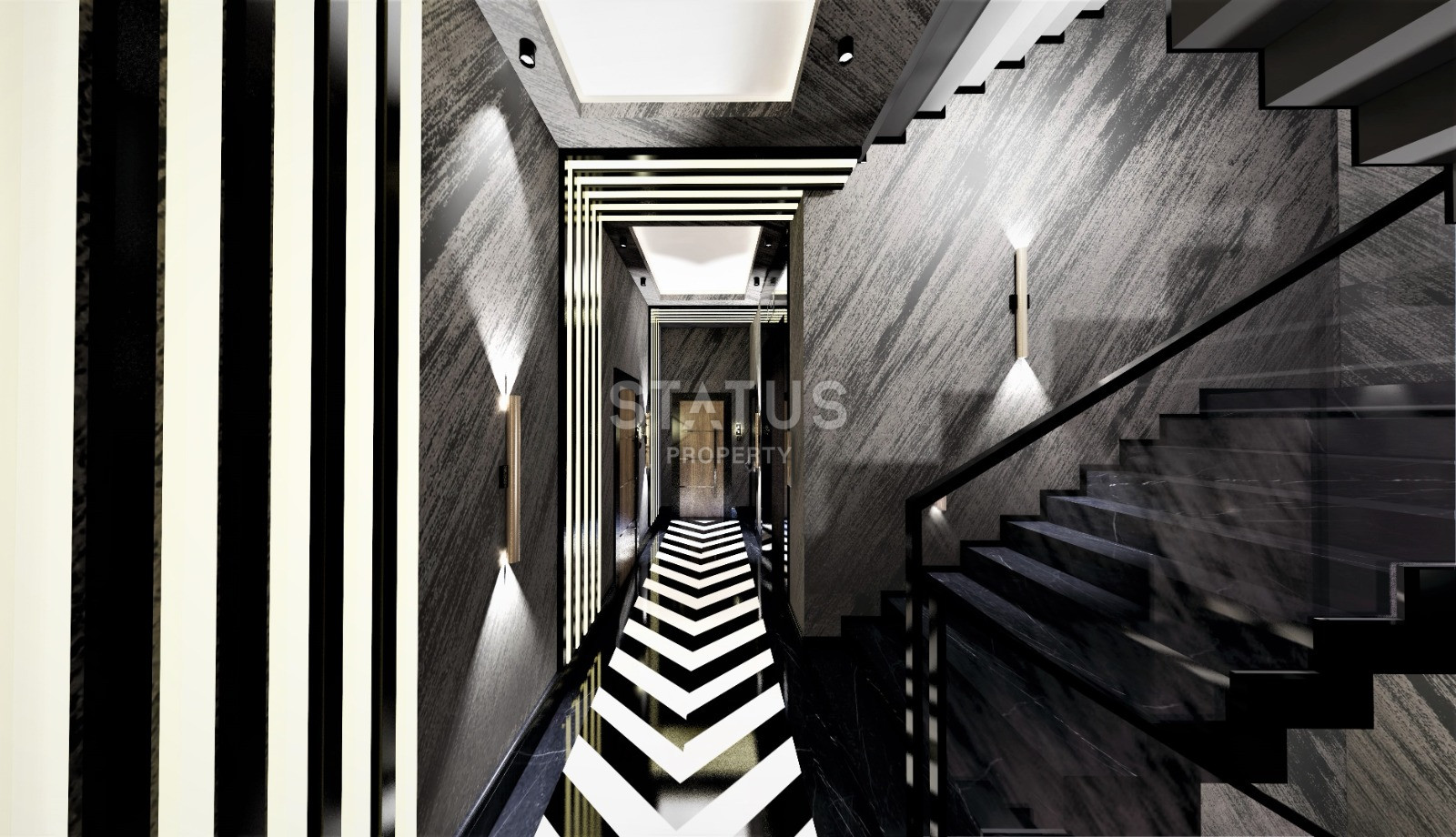 Elite class project by the sea in Kestel. Apartments from 48 to 211 m2. фото 11