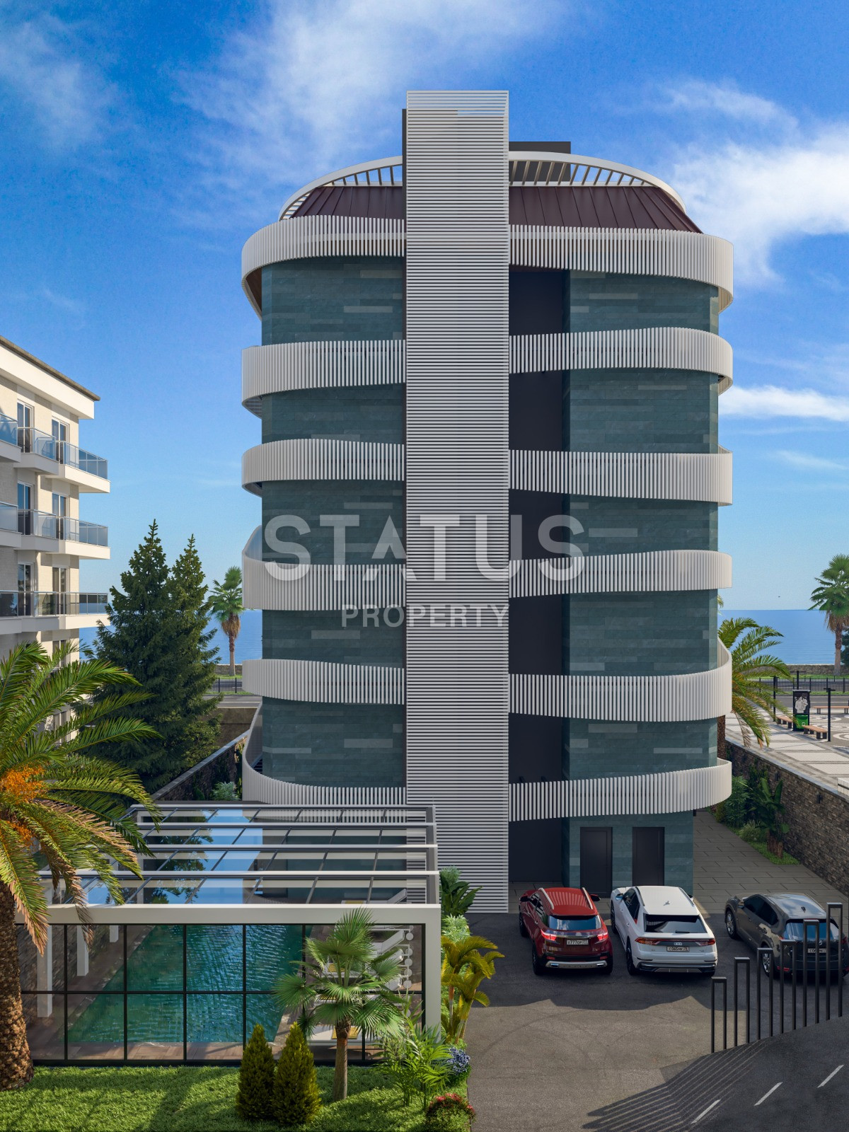 Elite class project by the sea in Kestel. Apartments from 48 to 211 m2. фото 14