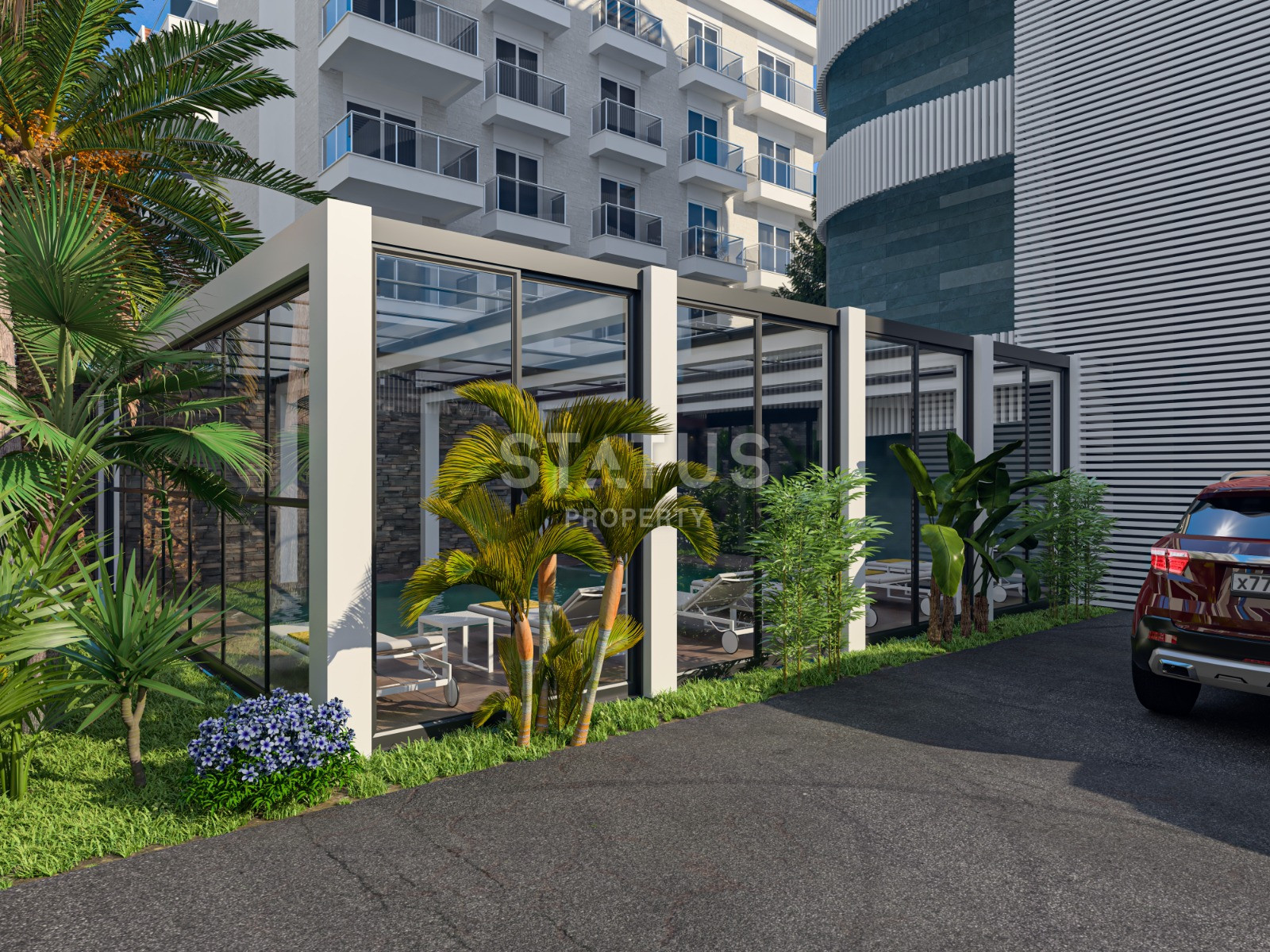 Elite class project by the sea in Kestel. Apartments from 48 to 211 m2. фото 15