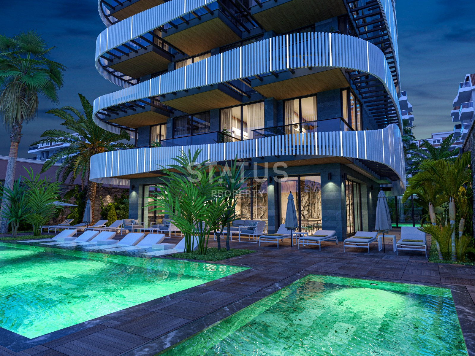 Elite class project by the sea in Kestel. Apartments from 48 to 211 m2. фото 16