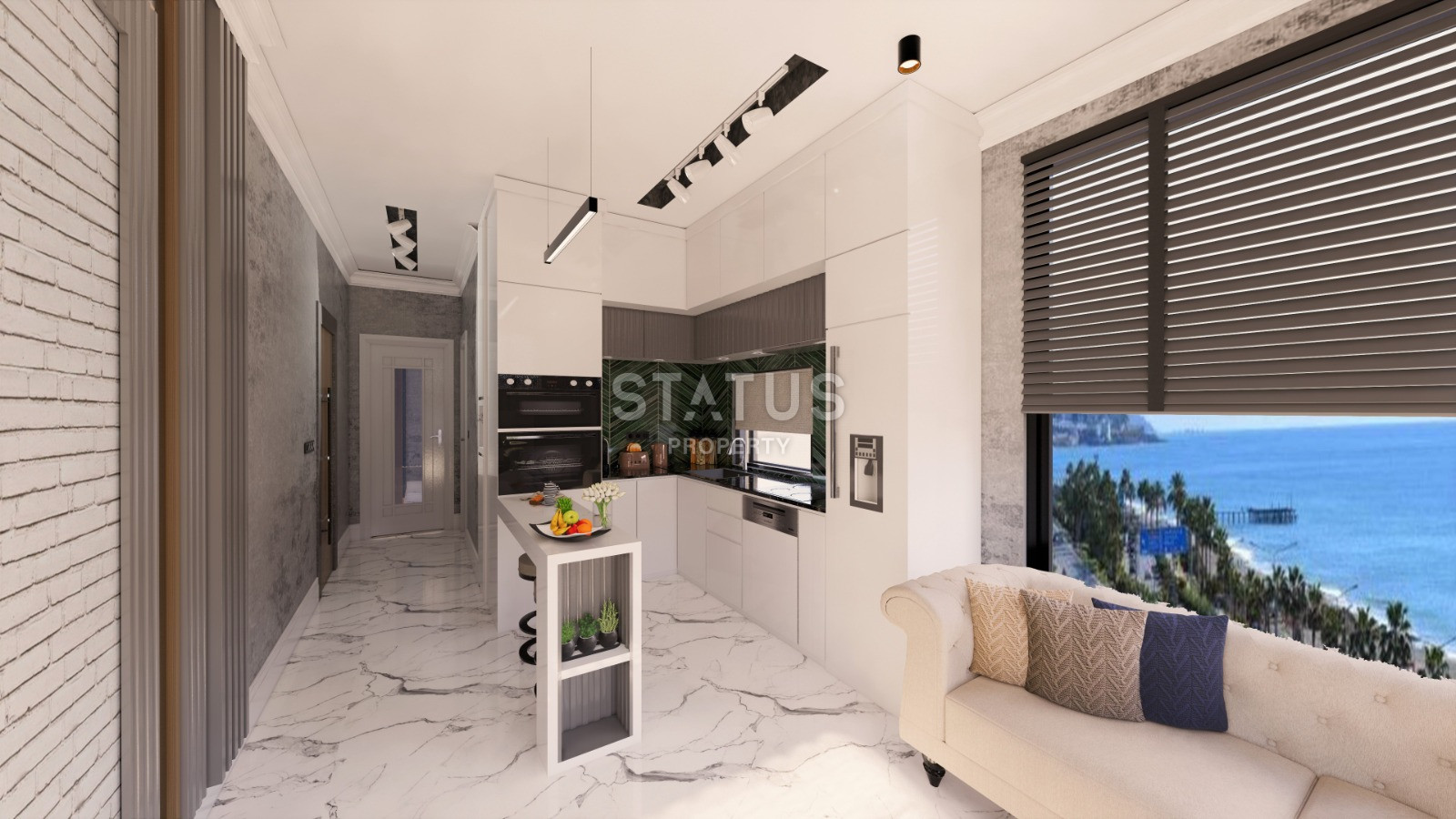 Elite class project by the sea in Kestel. Apartments from 48 to 211 m2. фото 23