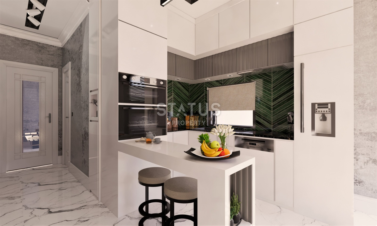 Elite class project by the sea in Kestel. Apartments from 48 to 211 m2. фото 24