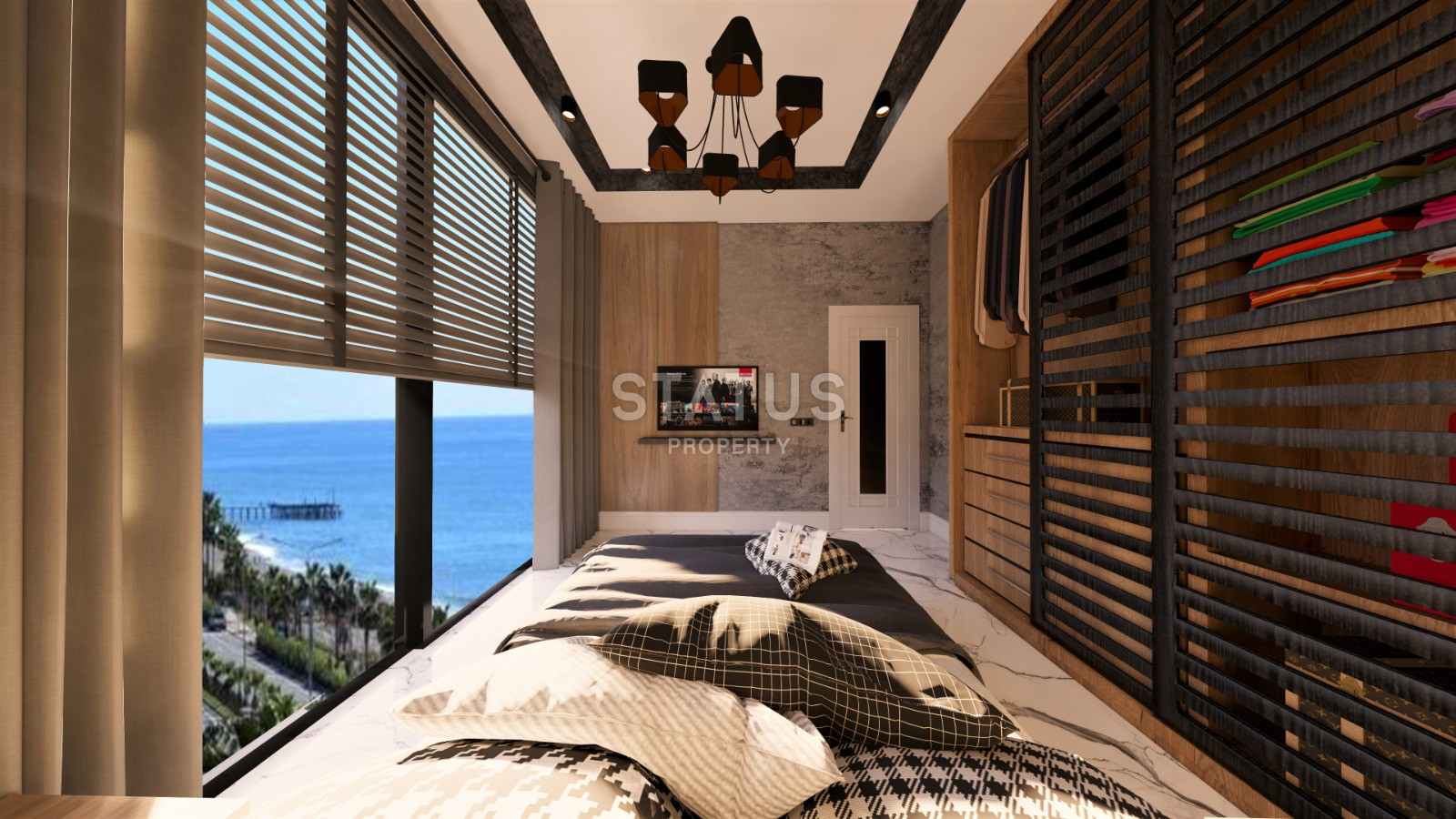 Elite class project by the sea in Kestel. Apartments from 48 to 211 m2. фото 27