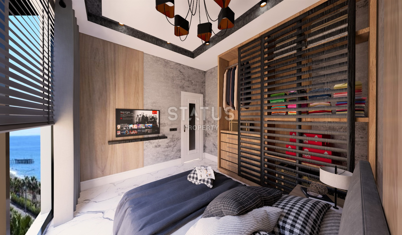 Elite class project by the sea in Kestel. Apartments from 48 to 211 m2. фото 28