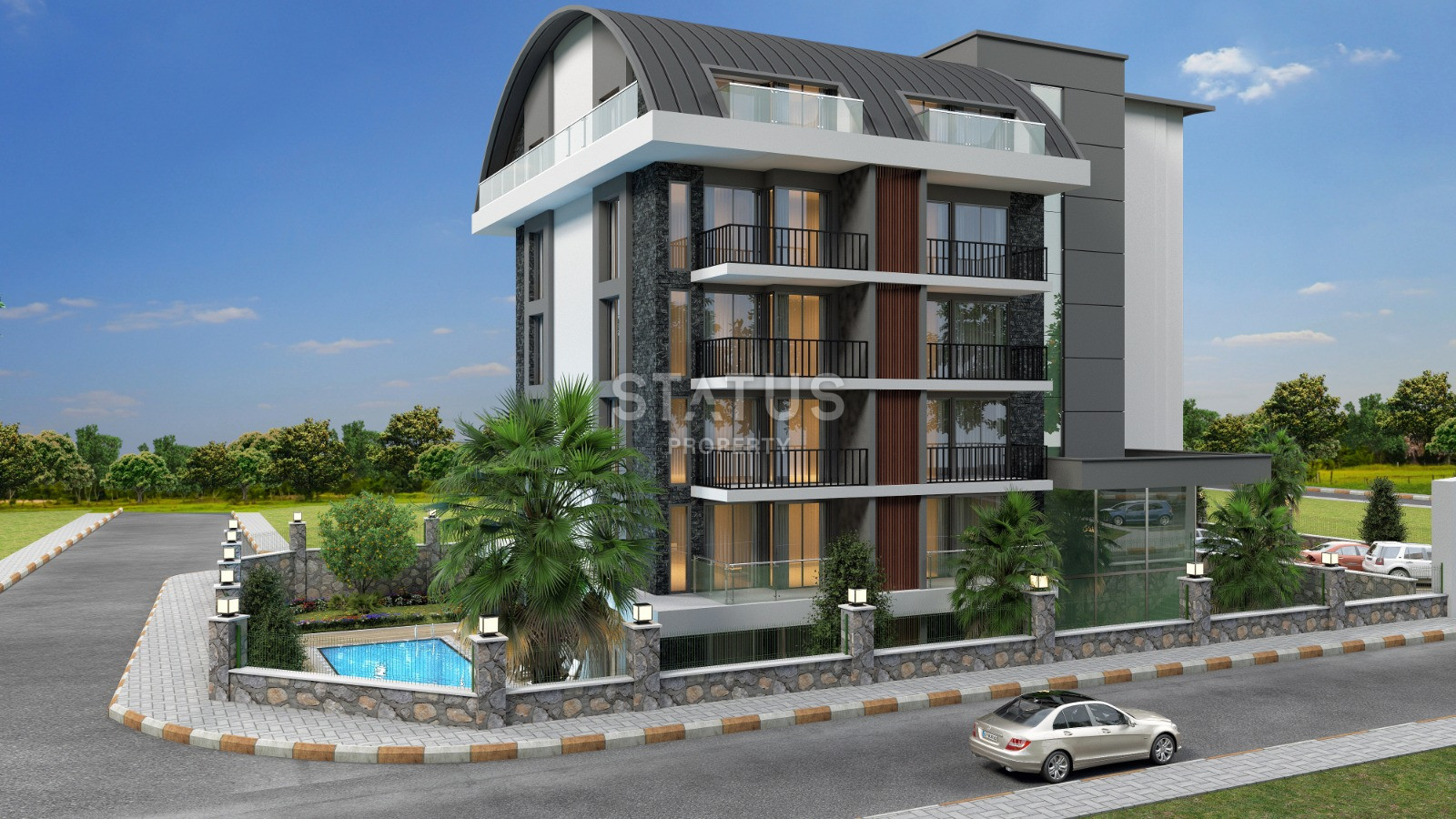 Новый проект с удобной локацией в районе Оба. Квартиры от 50 м2. фото 9