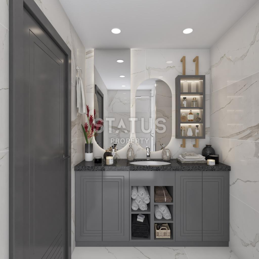 Новый проект с удобной локацией в районе Оба. Квартиры от 50 м2. фото 39