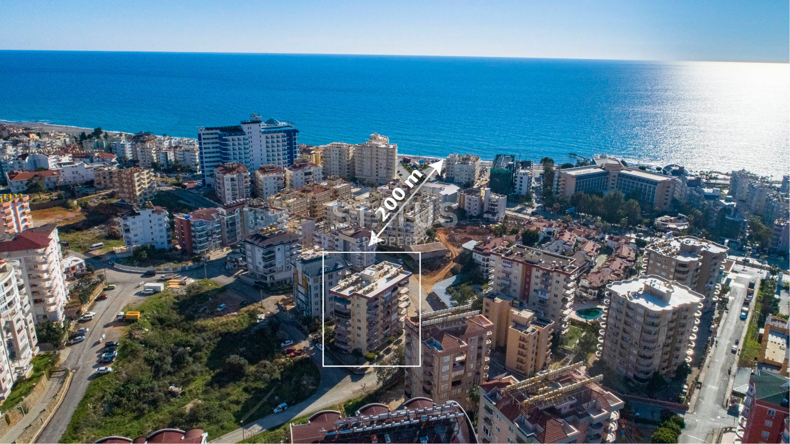 Апартаменты в 200 метрах от моря в районе Тосмур, 110 м2 фото 2