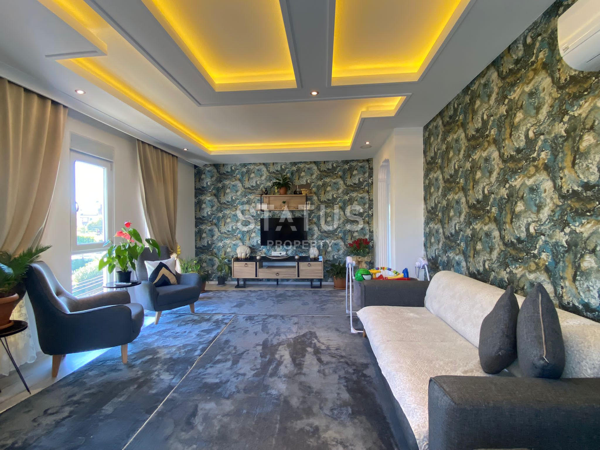 Просторный меблированный пентхаус 3+1 в уникальном месте района Авсаллар, 215 м2. фото 5