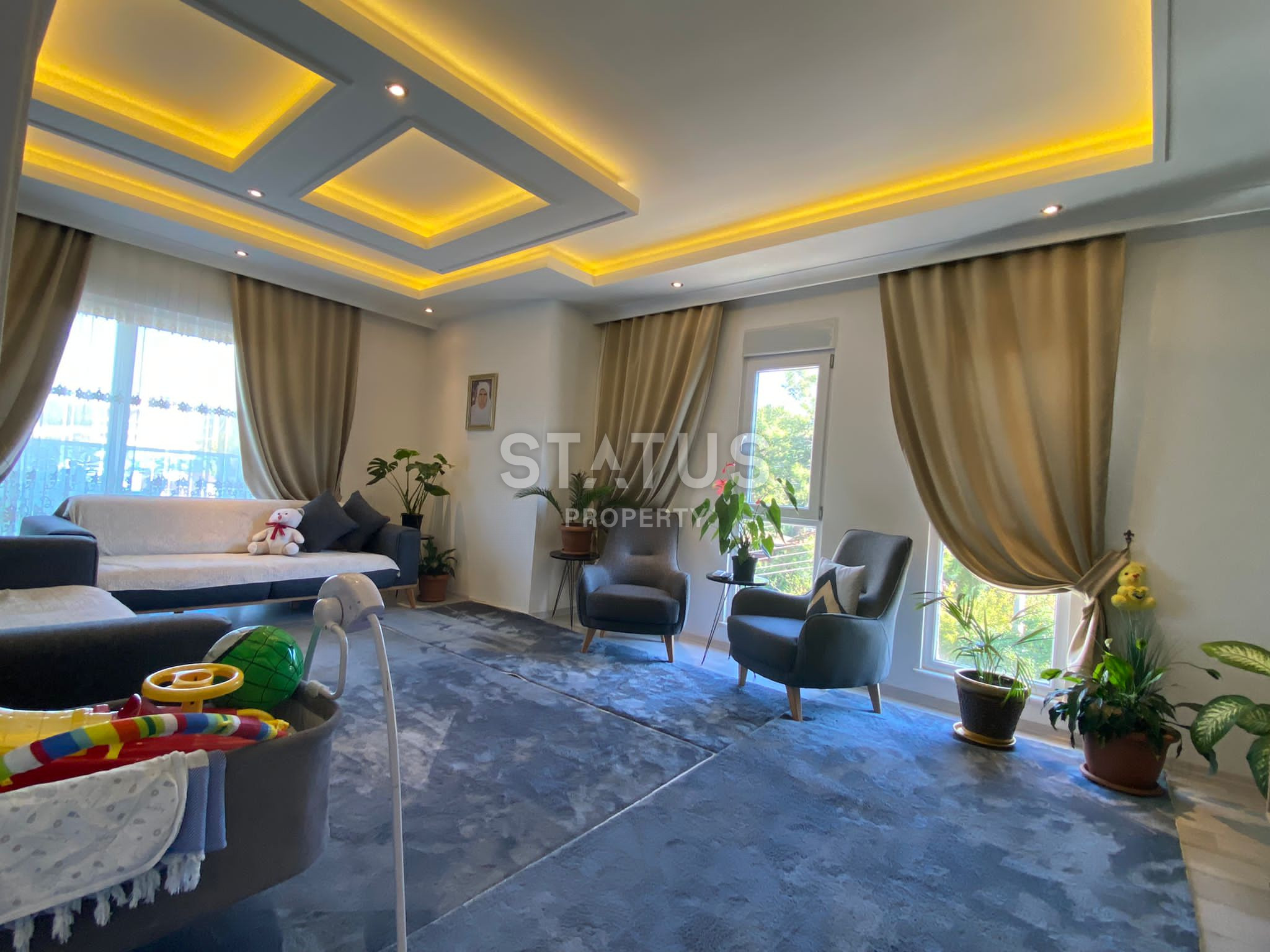 Просторный меблированный пентхаус 3+1 в уникальном месте района Авсаллар, 215 м2. фото 6