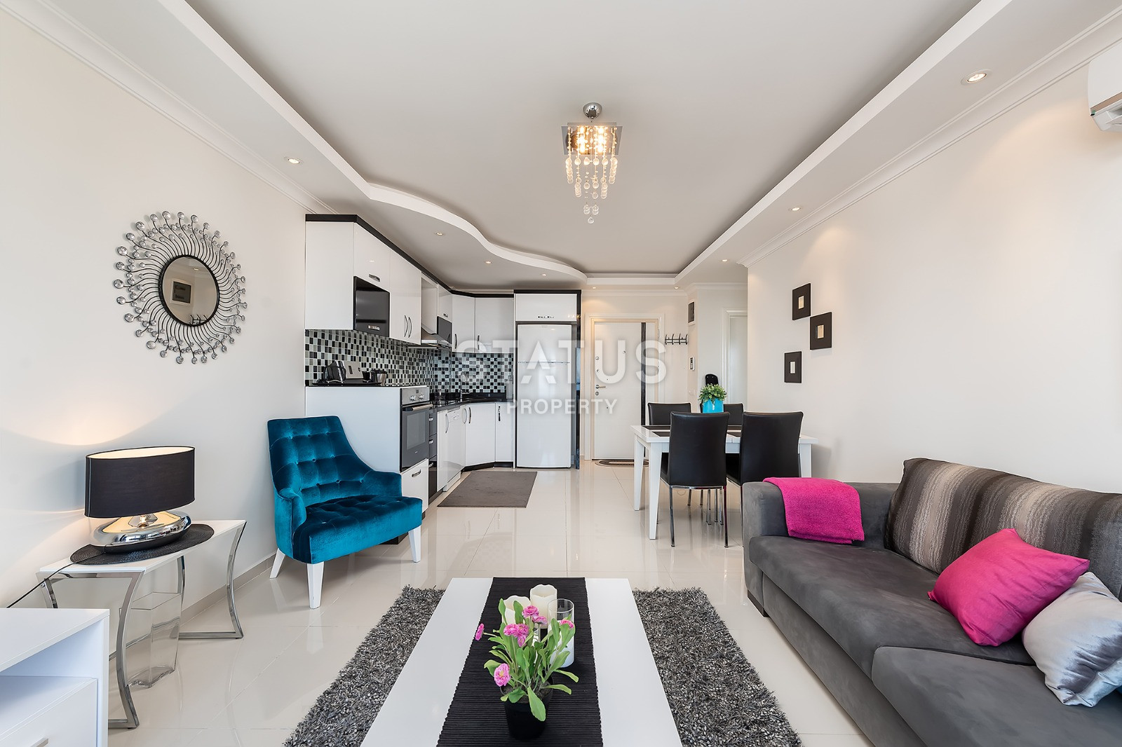 Квартира 2+1 с мебелью в центре Алании, 85 кв.м. фото 9