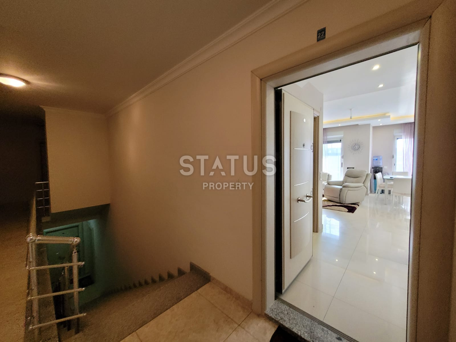 Двухуровневые апартаменты 2+1 в трёх минутах от пляжа Клеопатры, 120 м2 фото 18