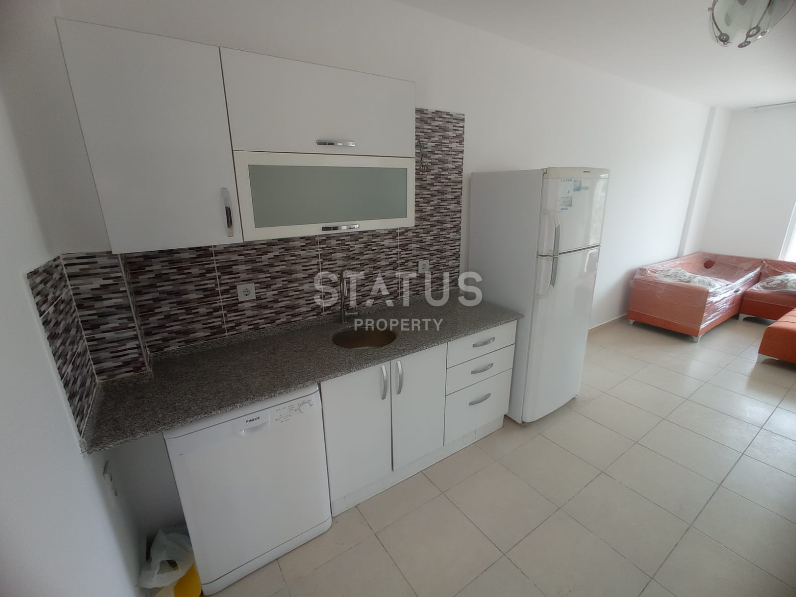 Бюджетная квартира 1+1 в Конаклы, 55 м2. фото 3