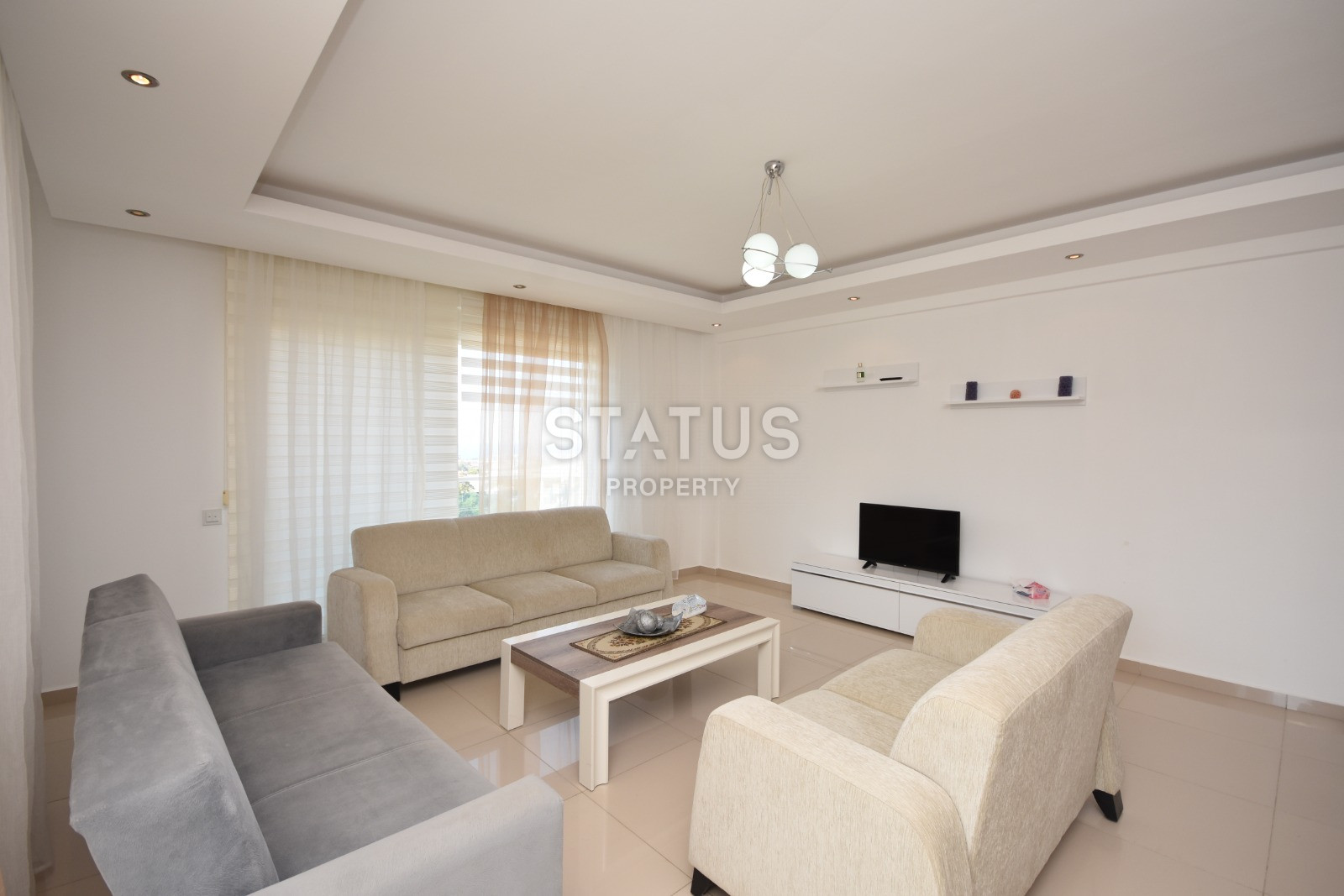 Apartment 2+1 furnished 800 meters from the sea, in Kargicak, 125 sq.m. фото 31