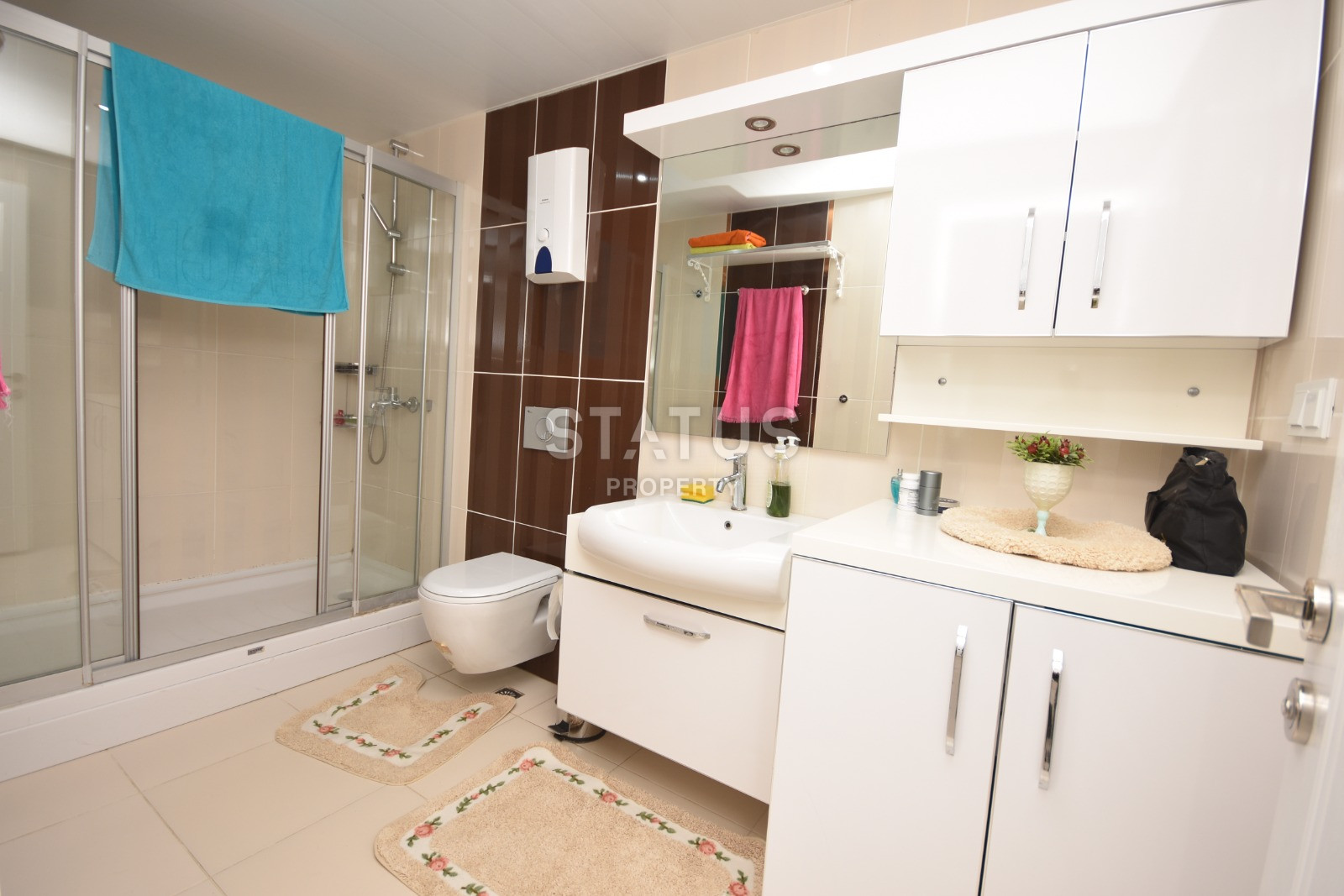 Apartment 2+1 furnished 800 meters from the sea, in Kargicak, 125 sq.m. фото 33