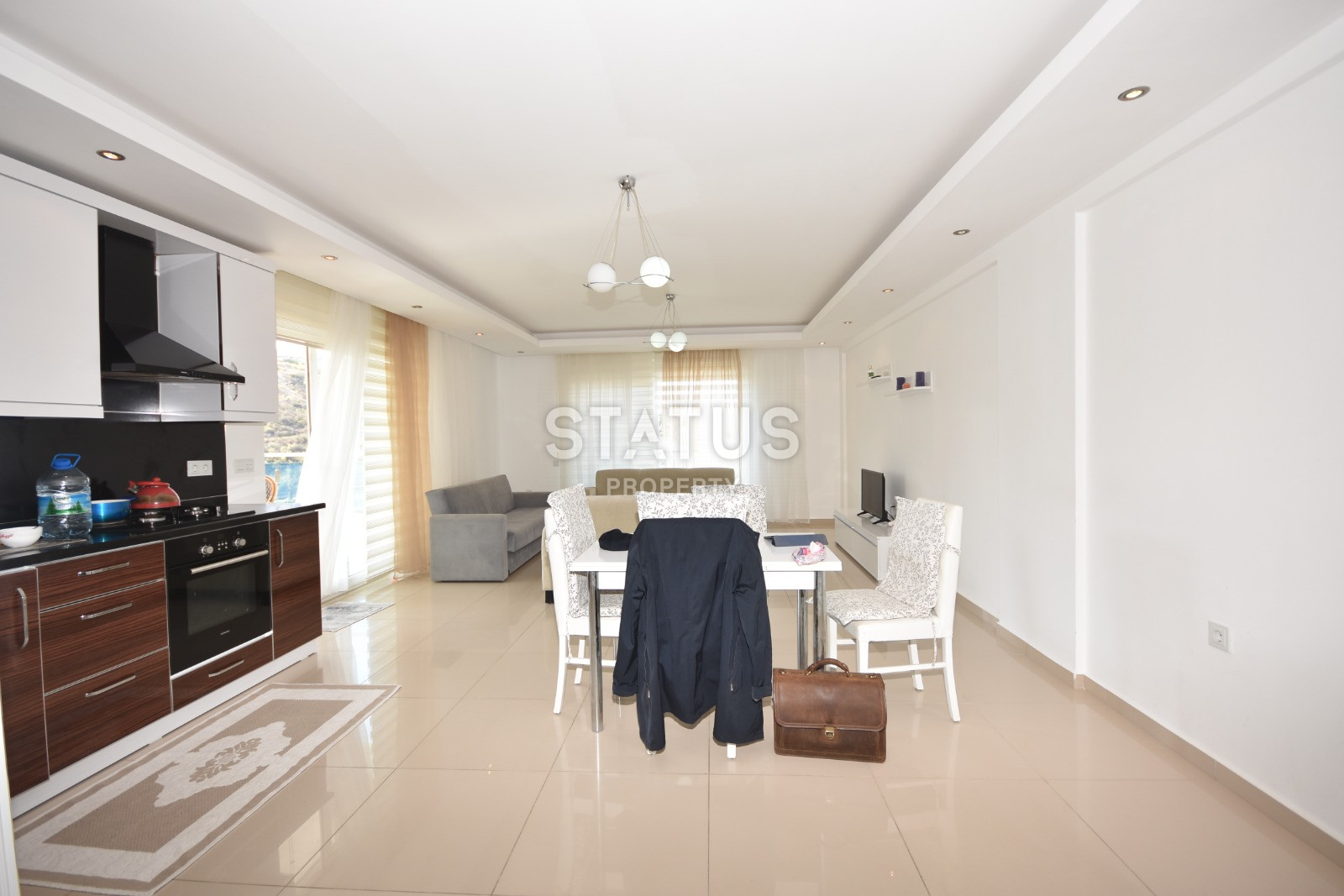 Apartment 2+1 furnished 800 meters from the sea, in Kargicak, 125 sq.m. фото 36