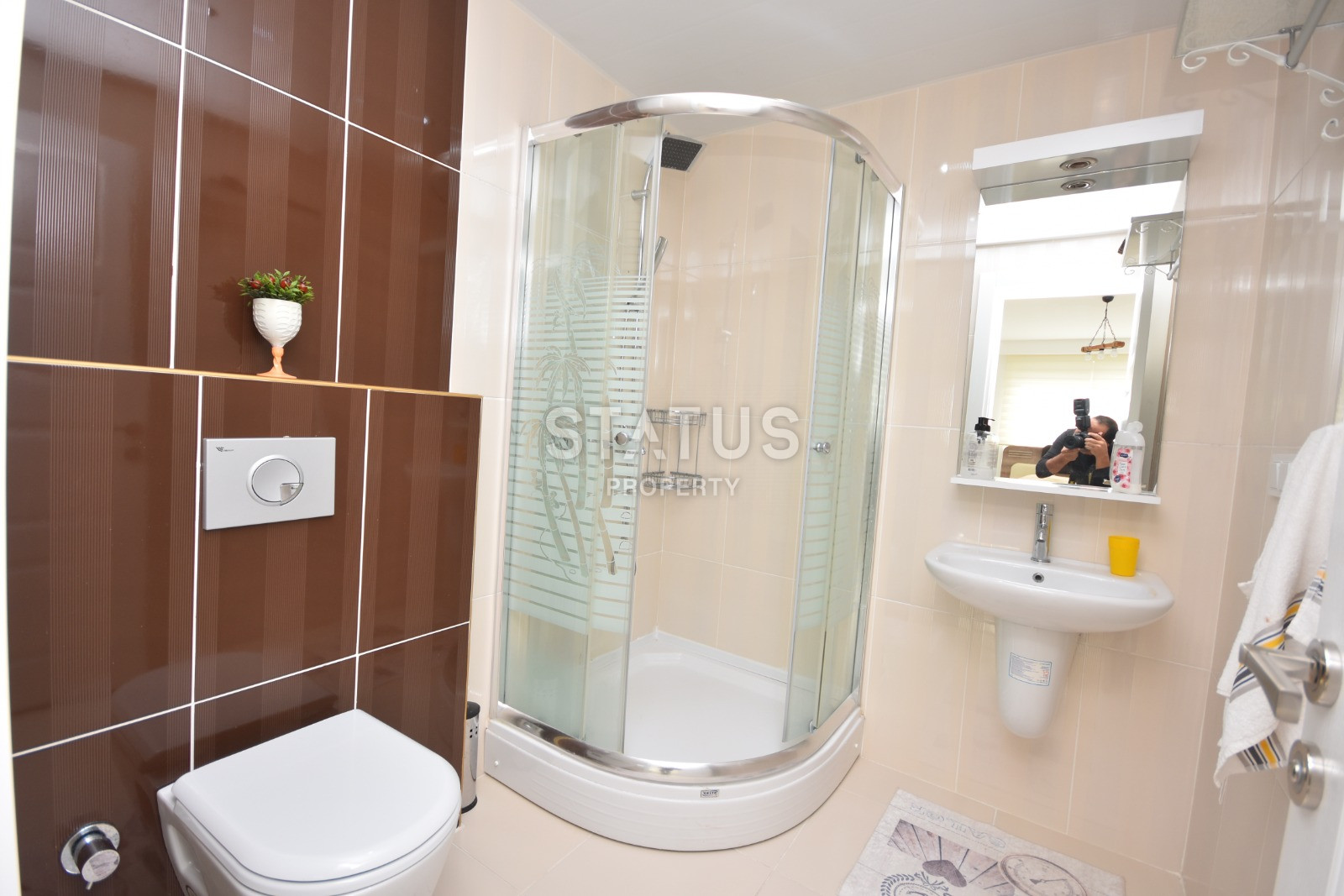 Apartment 2+1 furnished 800 meters from the sea, in Kargicak, 125 sq.m. фото 40